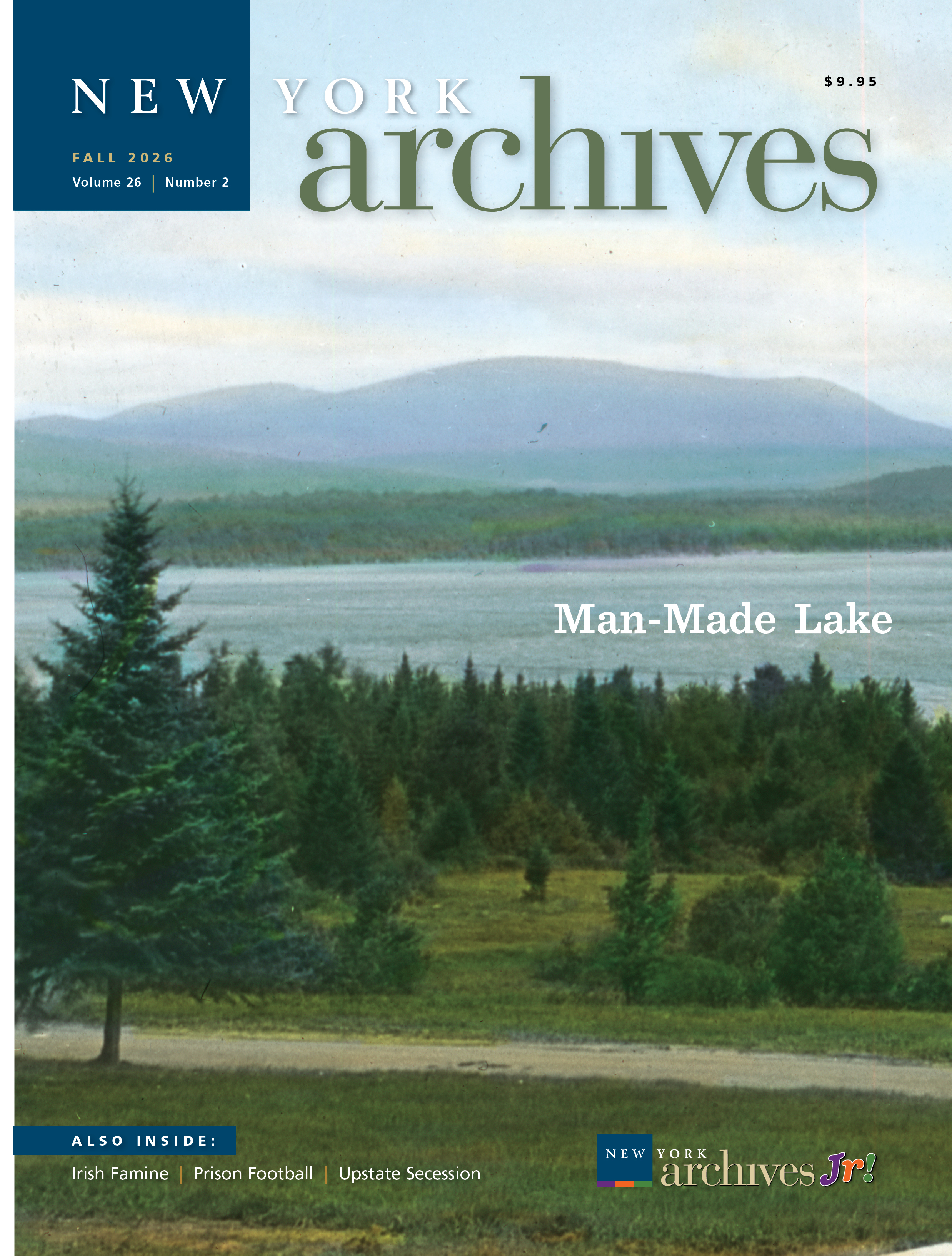 Fall 2026 Magazine Cover "Man-Made Lake"